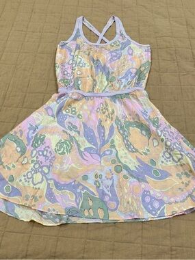 Vintage Armani Exchange 100% Silk Dress Mini 90s Size 6 S/M